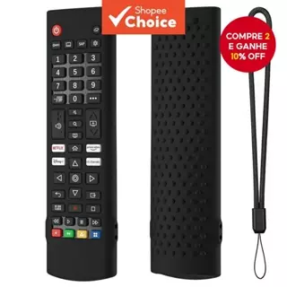 Capa De Controle Remoto Protetora De Silicone Macio Para LG AKB76040302 AKB75375604 em Oferta na Shopee