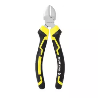 Alicate de corte diagonal 6" cabo emborrachado - BOM-1602 - Bomvink em Oferta na Shopee