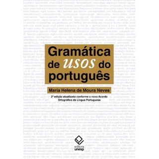 Gramática de Usos do Português 2ª edição em Oferta na Shopee