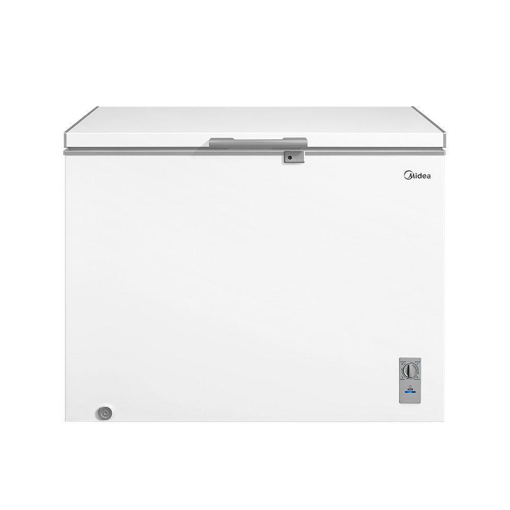 Freezer Midea Horizontal 293L 1 Porta Branco Bivolt (MDRC411