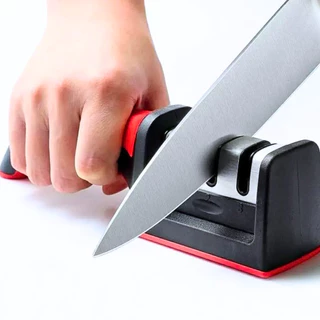 Amolador Afiador Profissional De Facas Em Aço Inox Com 3 Afiadores -Leo Store Br em Oferta na Shopee