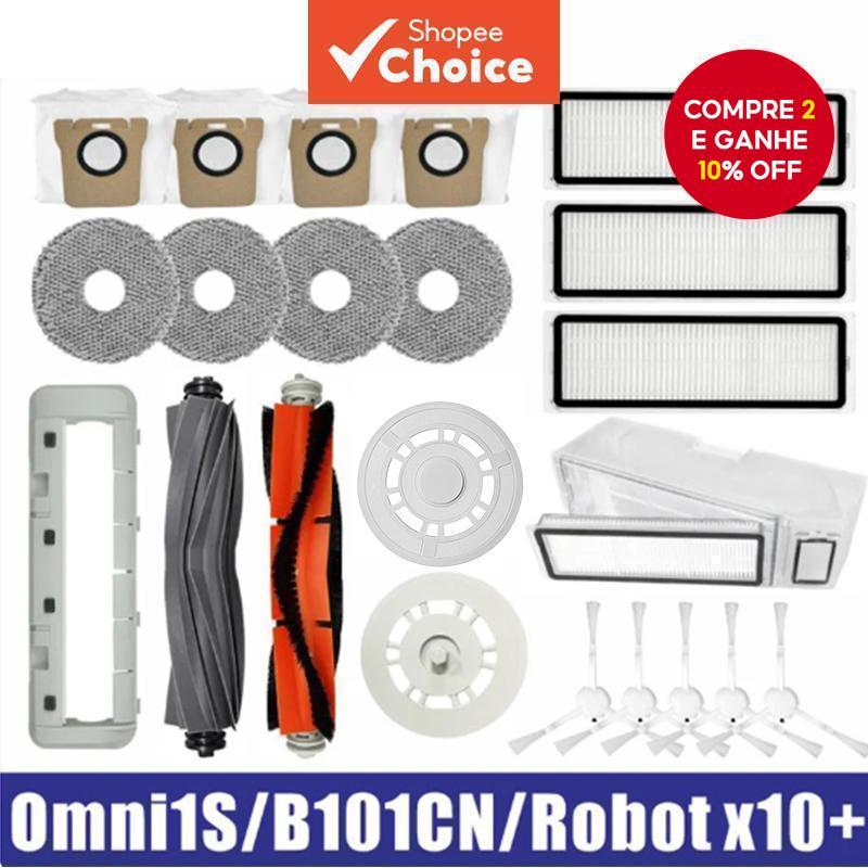 Robô Aspirador de Limpeza Xiaomi Robot Vacuum S10 Bivolt em