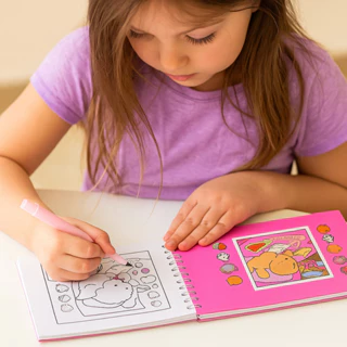 Livro de Colorir cute 50 Folhas Caderno de Desenho Pintura Coloring Book infantil em Oferta na Shopee