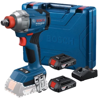 Parafusadeira Chave de Impacto a bateria 18V Brushless com 2 baterias - GDX 18V-285 Bosch em Oferta na Shopee