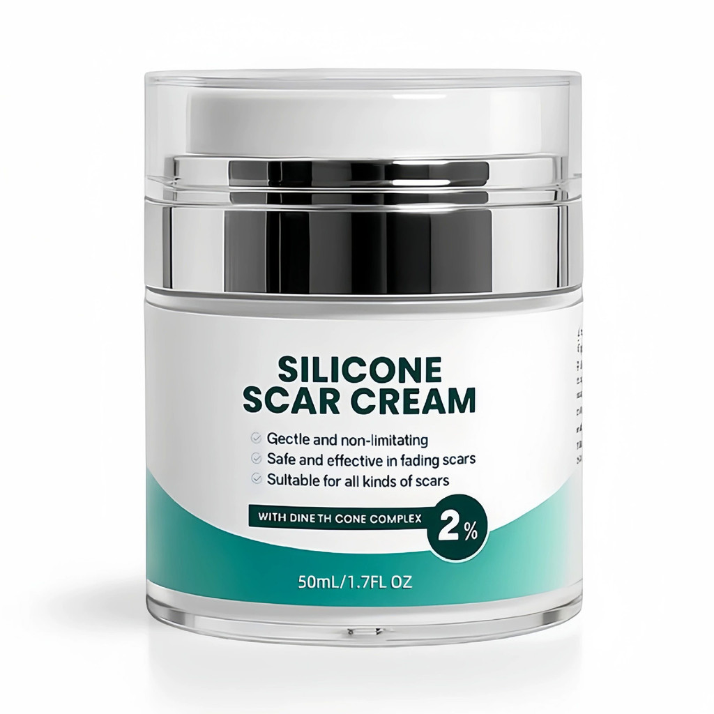 Gel De Cicatriz De Silicone 50ml Creme Profissional De Remoção Para ...