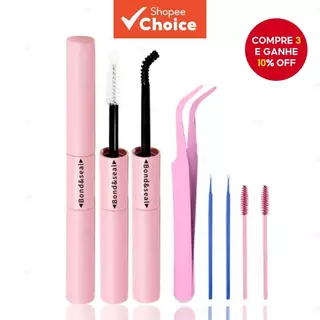 Cola Para Cílios 2 Em 1 À Prova D'água , Adesivo De Fixação Forte Extensões De DIY em Oferta na Shopee