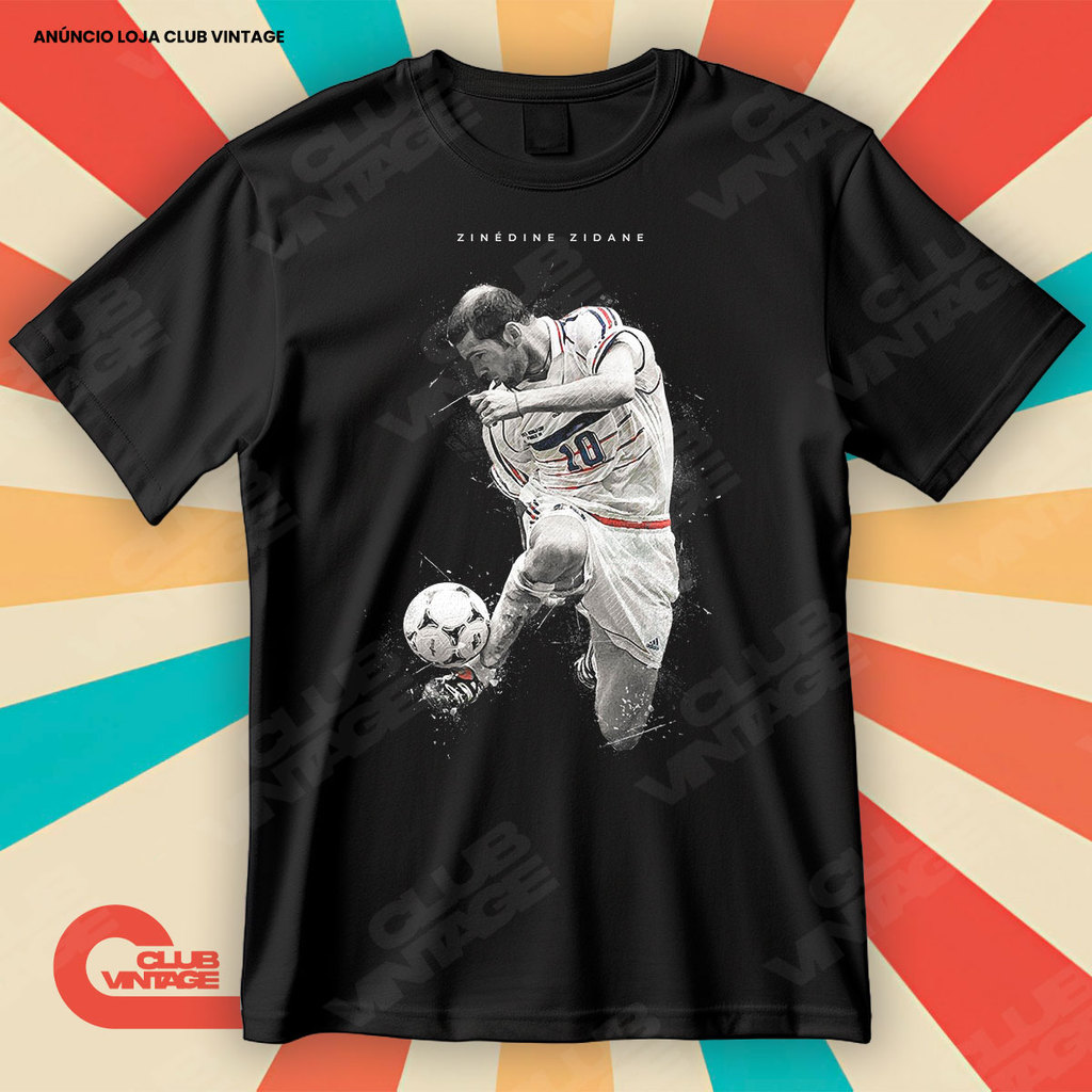 Camisa França Zidane em Promoção na Shopee Brasil 2026