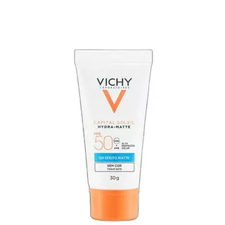 Vichy Capital Soleil Hydra-Matte FPS50 - Protetor Solar 30ml em Oferta na Shopee