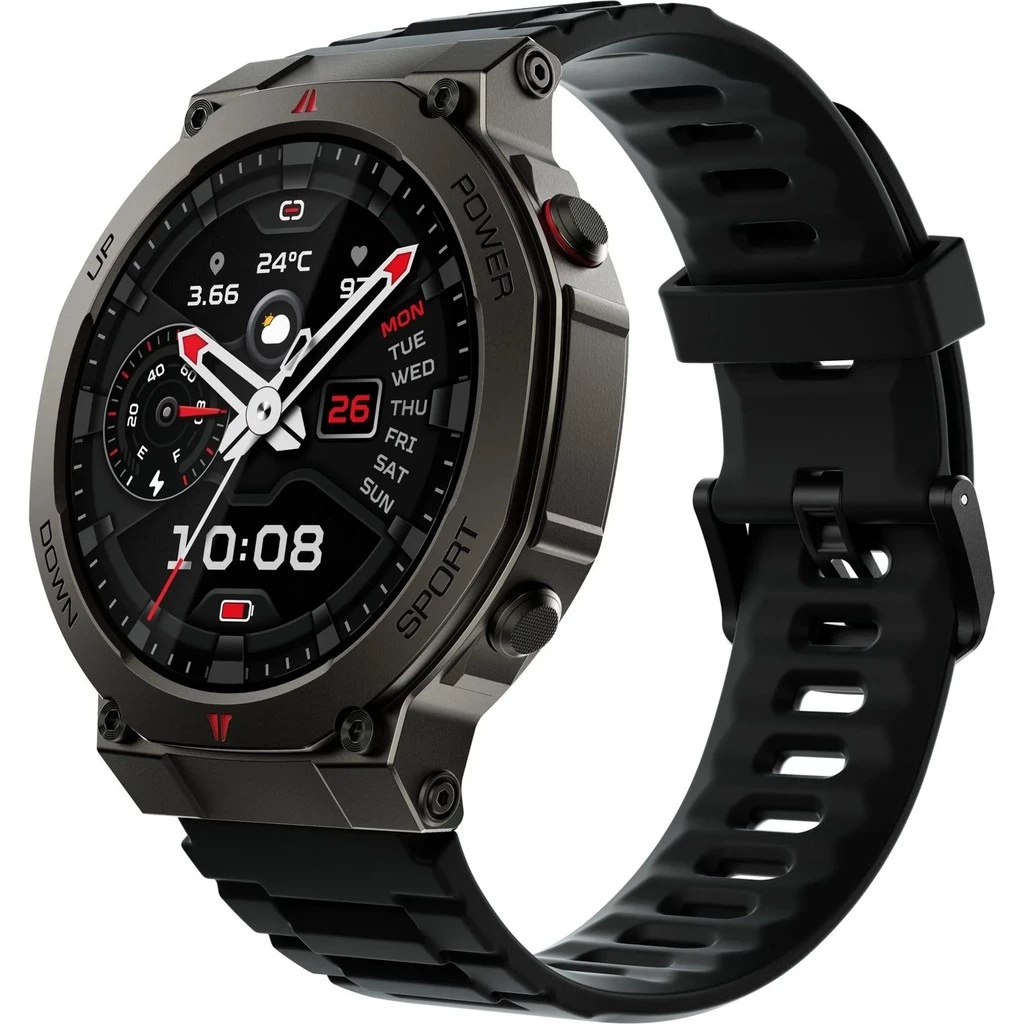 Smartwatch Black Shark GS3 Ultra BS-W2415 com GPS, Conexão Strava, 5ATM, IP69K Bluetooth 18H Preto