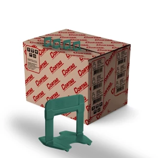 Espaçador e nivelador para piso 2,0 mm com 500 peças - ECO - Cortag em Oferta na Shopee