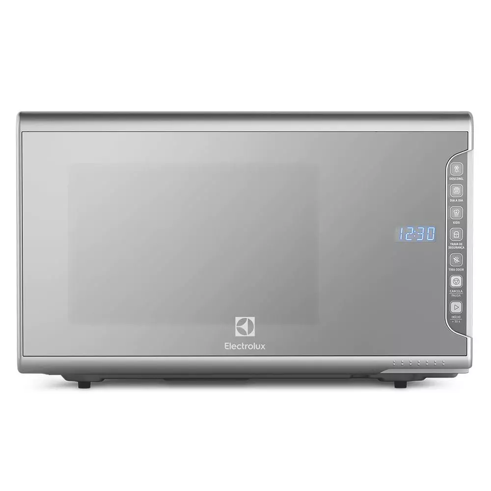 Micro-ondas Electrolux 31L cor Inox Espelhado com Painel Integrado e Função Tira Odor MI41S