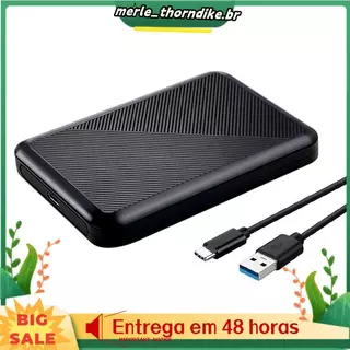 Disco Rígido Externo SSD De 5 Gb/S De Estado Sólido De 2.5 " Com USB 3.1 Para PC Laptop Suporte De Até 6 Tb, Cabe Em/HD