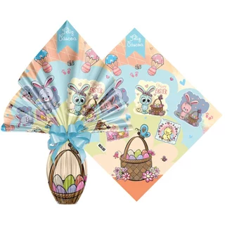 Embalagem Ovo De Páscoa Pratic Fazenda (Escolha Medida e Quantidade) em Oferta na Shopee