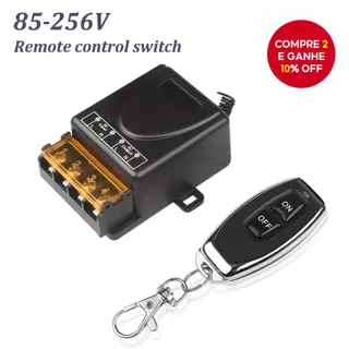AC 110V-220V 30A Relé Sistema De Interruptor De Controle Remoto Sem Fio RF 433Mhz Transmissor On Off Para Aquecedores De em Oferta na Shopee