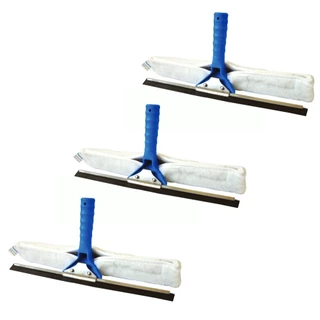 Rodo combinado limpa vidros 45 cm 2 em 1 sem cabo com 3 peças MVCB450 - Bralimpia em Oferta na Shopee