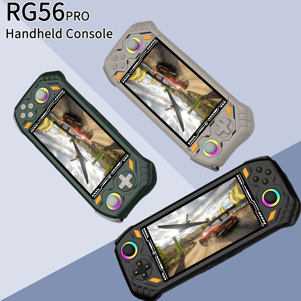 Console De Jogos Portátil RG56 PRO 5.5 " IPS 1280 * 720 RK3562 Chip ...