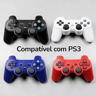 Controle sem fio Compatível com PS3,Celular e Windows,Vibração Dupla