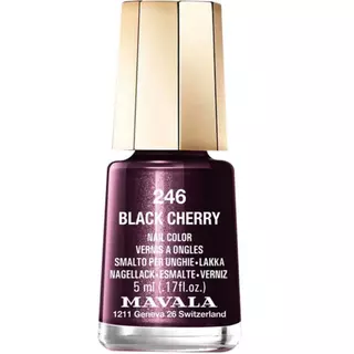 Mavala Esmalte Mini Color Black Cherry - 5ml Beleza Na Web em Oferta na Shopee
