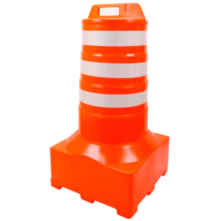 Cone barril Conão Sinalizador de tráfego 110cm refletivo em Oferta na Shopee