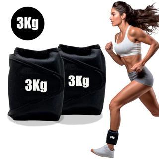 Par de Caneleira Peso Treinar Pernas Academia Tornozeleira Treino Exercício Crossfit Fitness Academia Musculação