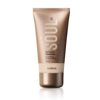 Eudora Soul Ultra Matte Base Líquida Cor 00 25ml em Oferta na Shopee
