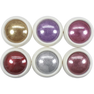 Kit 6 Pó Cromo Metalizado Unhas Cromado Decoração