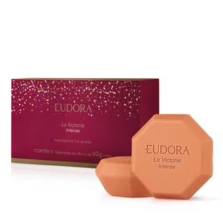 Eudora La Victorie Intense Sabonetes em Barra 2x90g em Oferta na Shopee