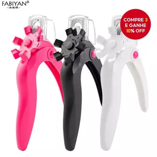 Alicate de unhas para nail art, cortador de unhas falsas com bordas arredondadas, ferramenta de manicure anti-splash. em Oferta na Shopee