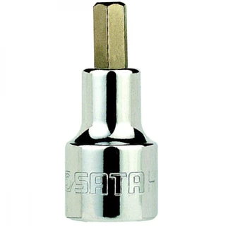 Soquete com ponta allen 14 mm encaixe 1/2" ST24208SC- Sata em Oferta na Shopee