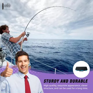 Caixa De Equipamento De Pesca Com Alça Longa , Divisórias Ajustáveis , À Prova D'água , Durável , Água Salgada Doce , Or em Oferta na Shopee