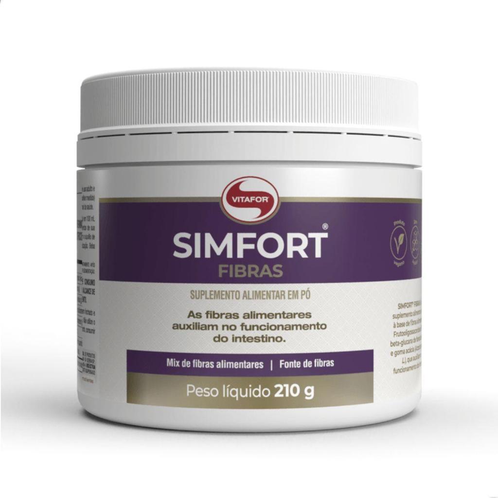 Simfort Fibras Almentares Probiótico 210g Vitafor | Shopee Brasil