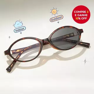 Óculos fotocromáticos anti-luz azul com filtro de mudança automática de cor UV400, óculos que mudam no sol, óculos da em Oferta na Shopee
