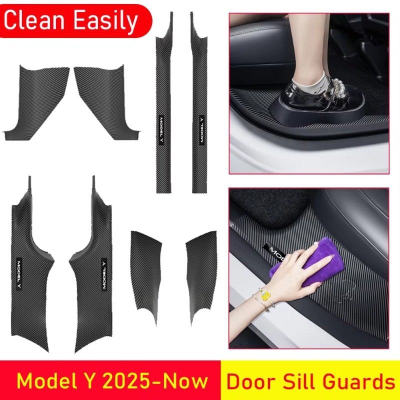 Protetor De Soleira De Porta Compatível Com Modelo Atualizado 3/Y ...