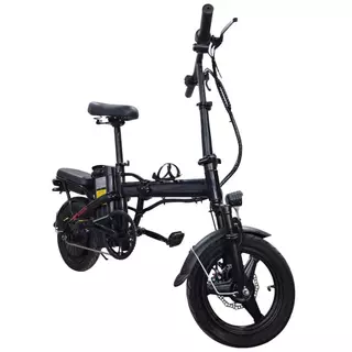 Bicicleta Elétrica Dobrável 400W 48V Painel Digital 30Kmh Farol de Led - Cinza em Oferta na Shopee