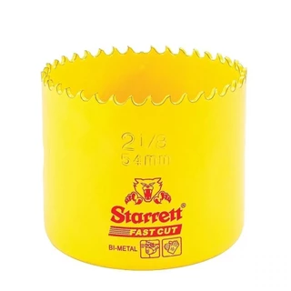 Serra copo bimetal 54 mm - 2.1/8" FAST CUT - Starrett em Oferta na Shopee