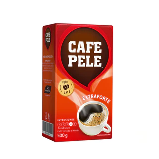 Café a Vácuo Extraforte 500g Pelé em Oferta na Shopee