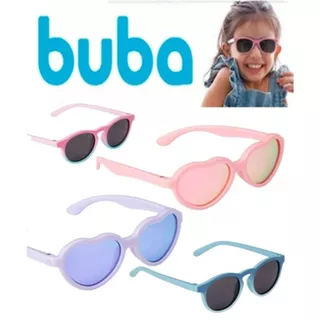 Óculos de Sol Buba para Bebê Fléxível Proteção UVA UVB e Estojo em Oferta na Shopee