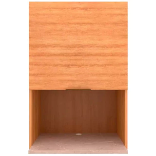 Armário Cristal 1 Porta Basculante Bartira em Oferta na Shopee