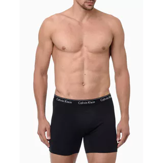 Cueca Boxer Básica Elástico Logo - Preto em Oferta na Shopee