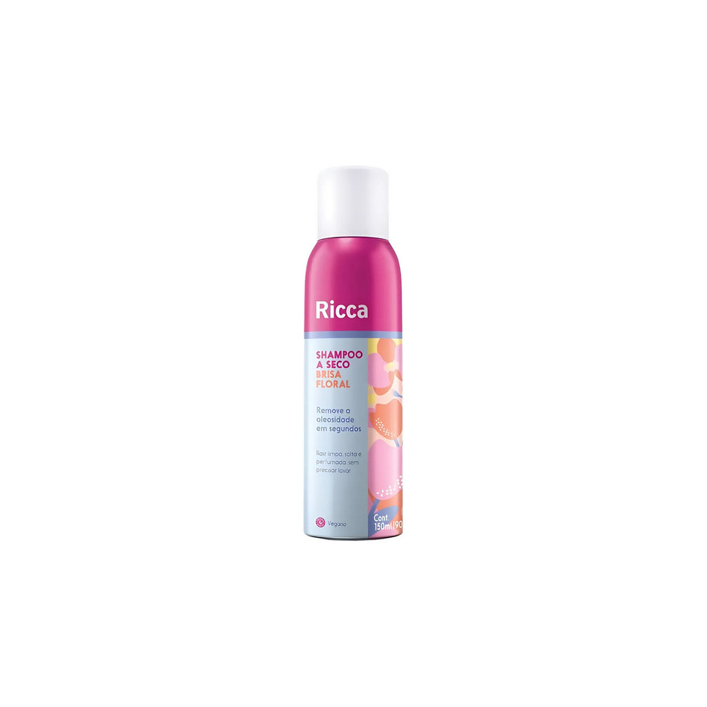 Ricca Shampoo A Seco Brisa Floral 150ml | Shopee Brasil