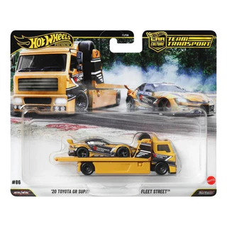 Hot Wheels Premium Team Transport Supra - 61 Impala - Capri 20 Toyota Supra