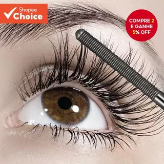 Super Rímel , Escova Espiral , À Prova D'água De Suor , Alongamento E Ondulação De Longa Duração em Oferta na Shopee