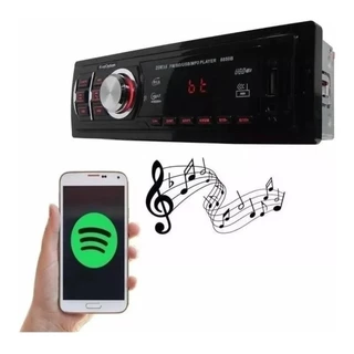 Rádio MP3 Automotivo FIRST AUDIO com Bluetooth, USB, Micro SD, FM, 4x25W + Controle Remoto