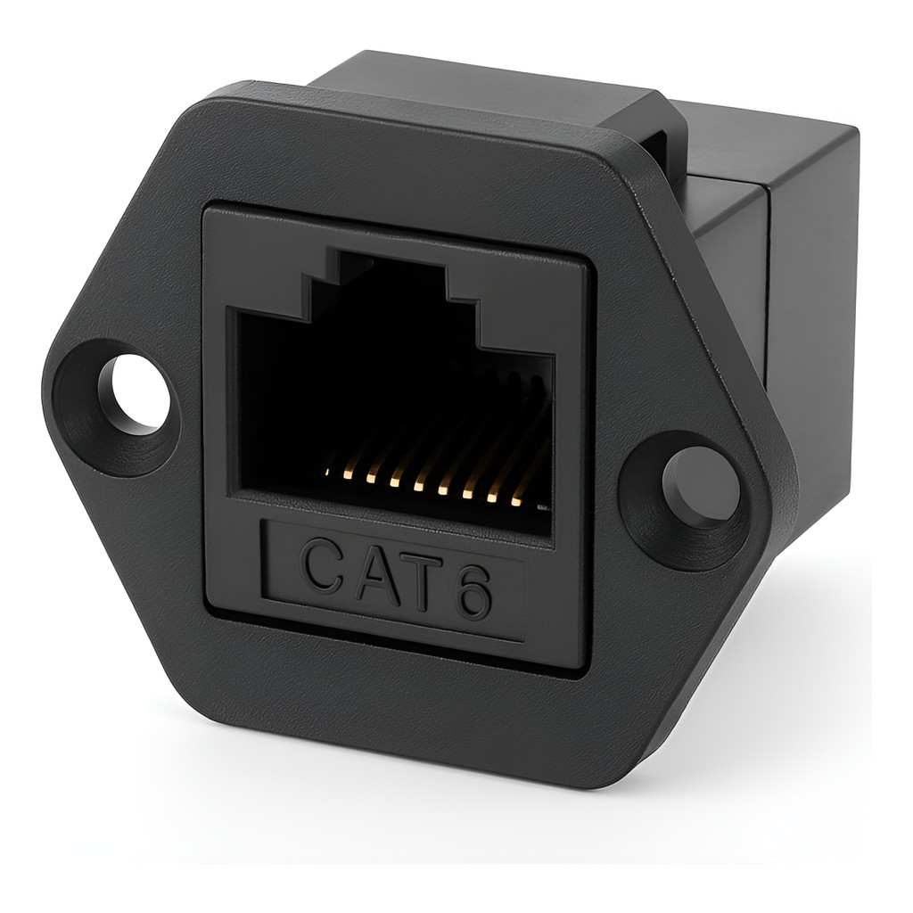 Conector Rj45 Fêmea Cat6 Painel Keystone Rede Embutir | Shopee Brasil