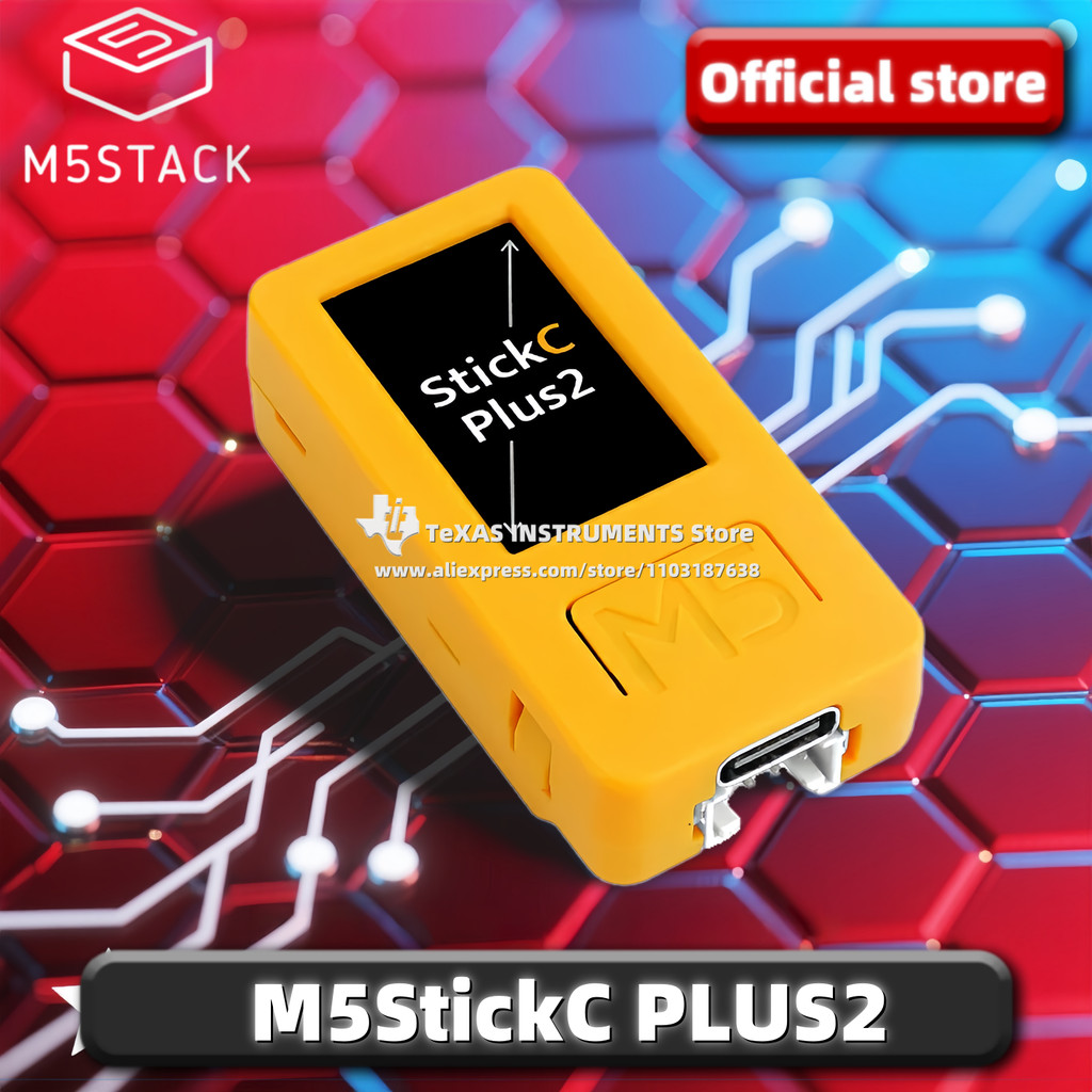 Kit De Desenvolvimento Oficial M5Stack M5StickC PLUS2 ESP32 Mini IoT ...