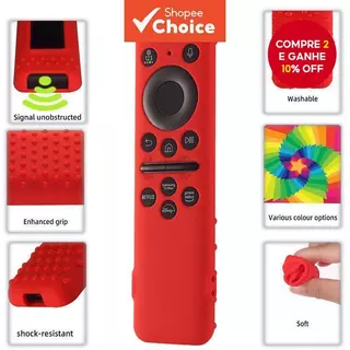 Capa De Silicone Para SAMSUNG Tipo Solar Remoto BN59-01432 1436 TM2360 TV Stick Controle em Oferta na Shopee