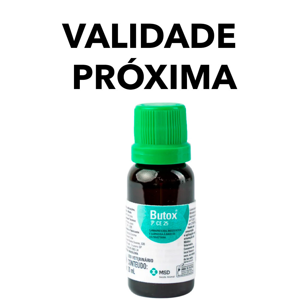 BUTOX FRASCO 20 ML - VALIDADE PRÓXIMA | Shopee Brasil