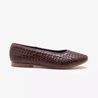 Sapatilha Feminina Lorena Couro Marrom em Oferta na Shopee