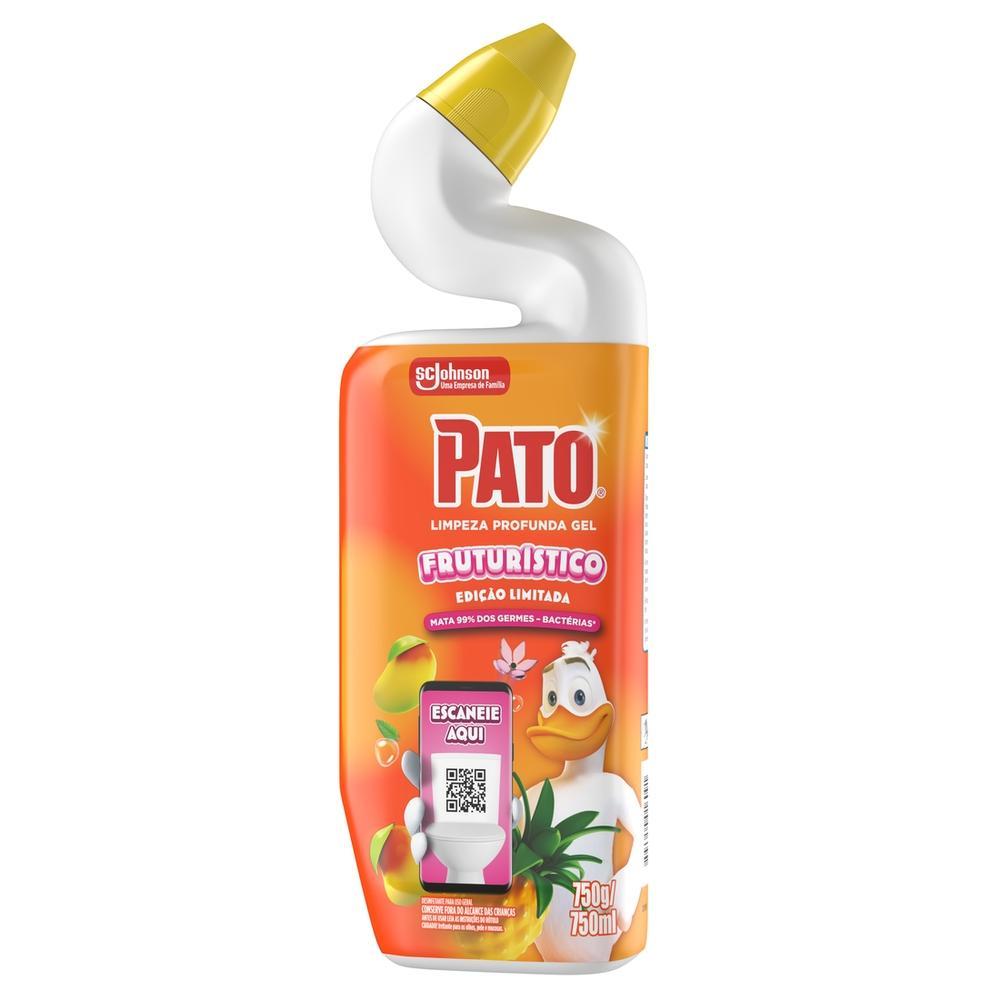 Desinfetante Uso Geral Frutur stico Pato Limpeza Profunda Squeeze 750ml 