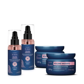 Combo Siàge Volume Imediato (4 itens) em Oferta na Shopee